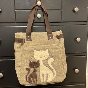 Double strapped tote